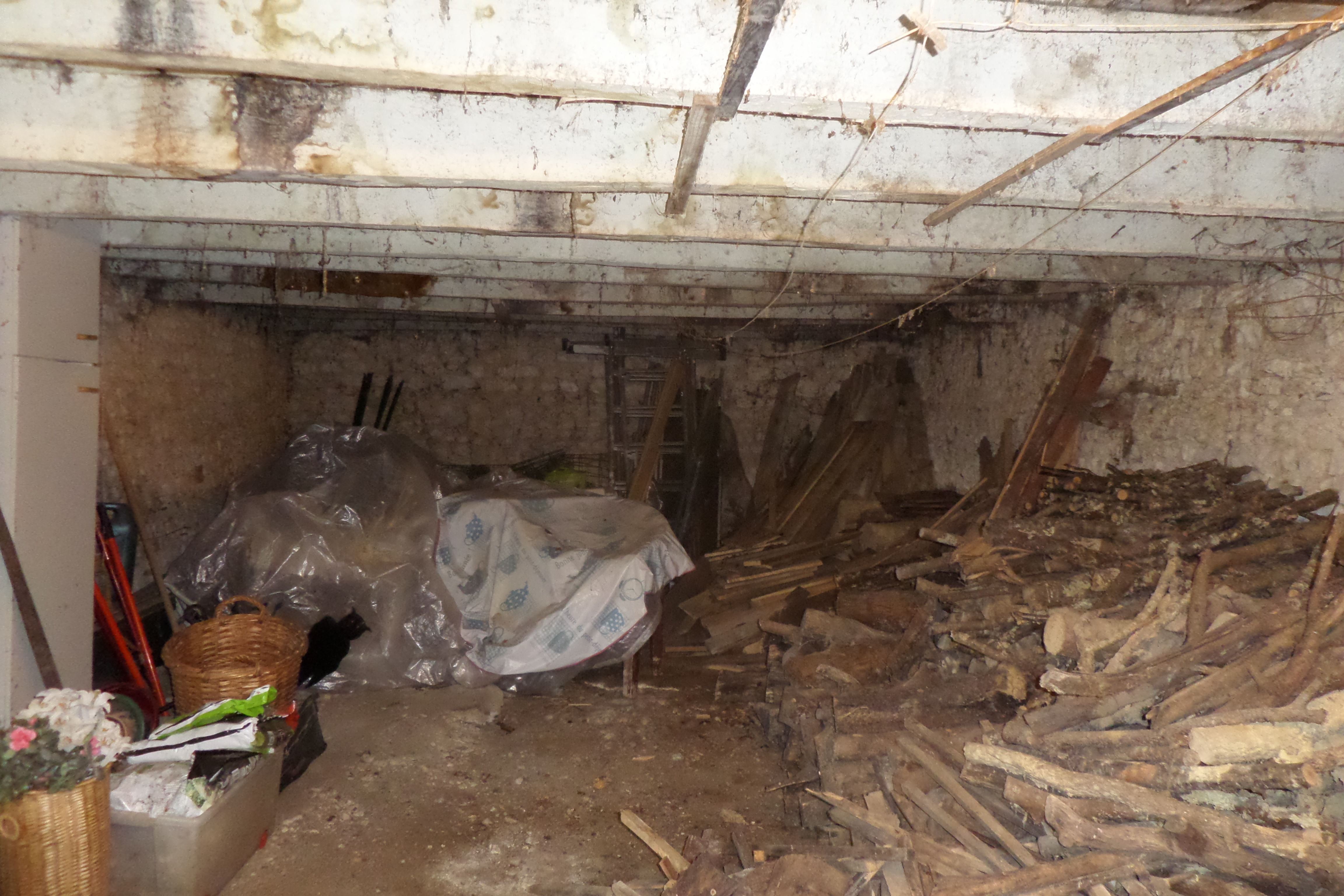 Rénovation d'une grange - Avant