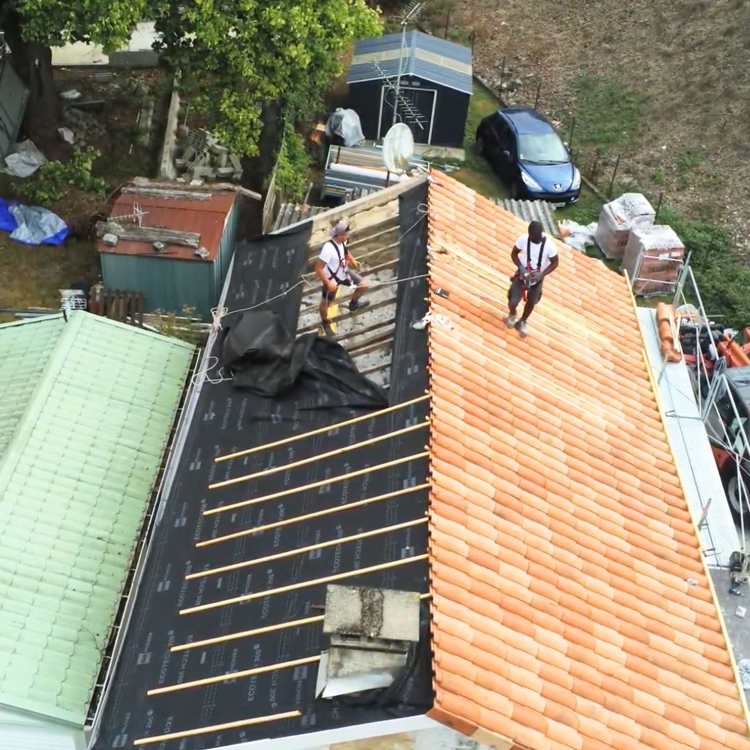 Travaux étanchéité toiture